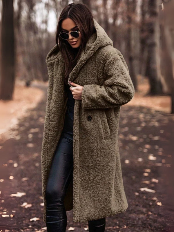 Damtrenchcoat med skärp och dubbelknäppning – Clara
