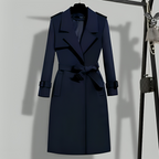 Damtrenchcoat med midja och knäppning – Sophia