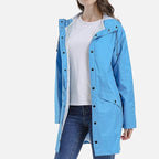 Dam Vindtät Trenchcoat med Vattenavvisande Funktion