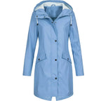 Dam Vindtät Trenchcoat med Vattenavvisande Funktion