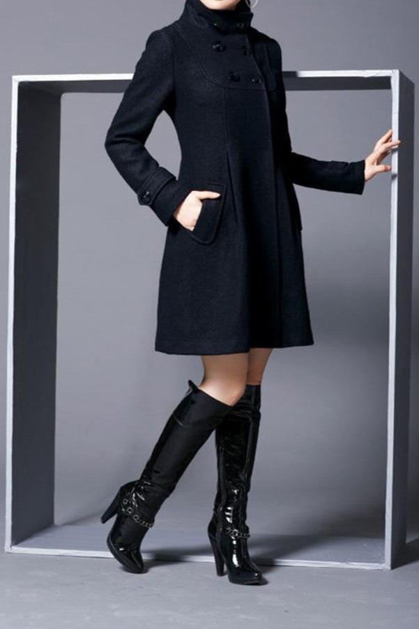 Dress Coat - Luva - Midilång - Trench Coat - Jackor för kvinnor