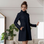 Dress Coat - Luva - Midilång - Trench Coat - Jackor för kvinnor