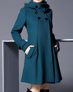 Dress Coat - Luva - Midilång - Trench Coat - Jackor för kvinnor