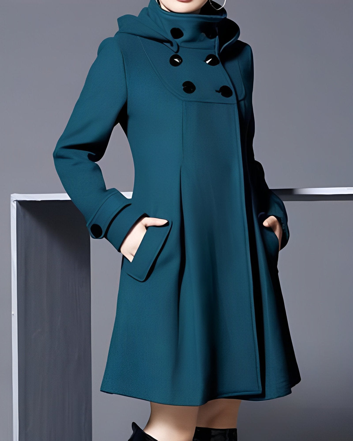 Dress Coat - Luva - Midilång - Trench Coat - Jackor för kvinnor