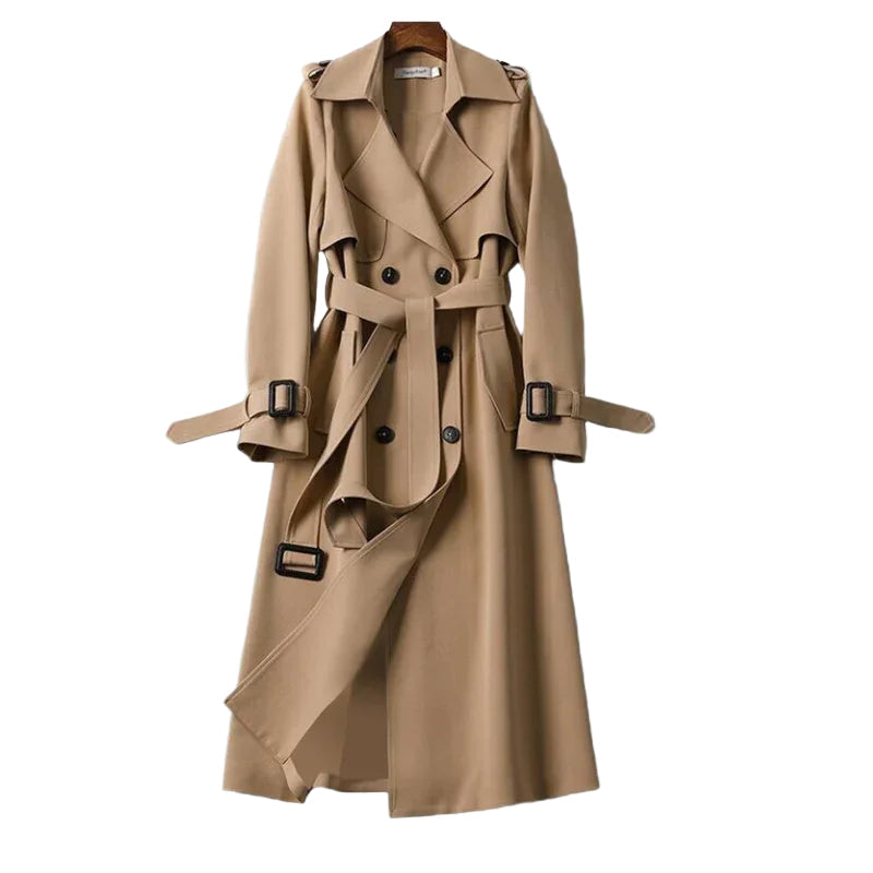 Kvinnors Snygga Trenchcoat för Vårsäsongen