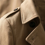 Lång midjesmal trenchcoat - Alicia