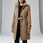Lång midjesmal trenchcoat - Alicia
