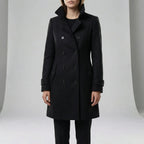 Lång midjesmal trenchcoat - Alicia