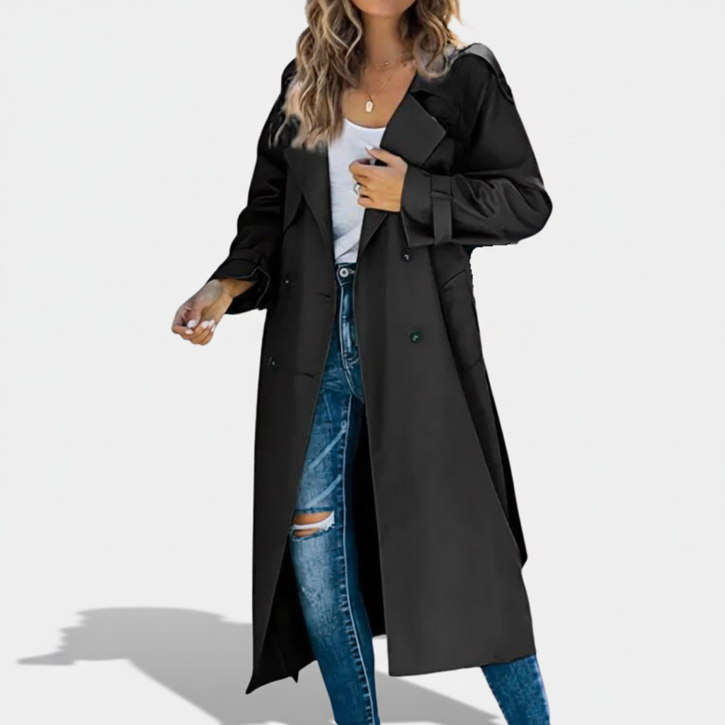 Lång trenchcoat – Fiona