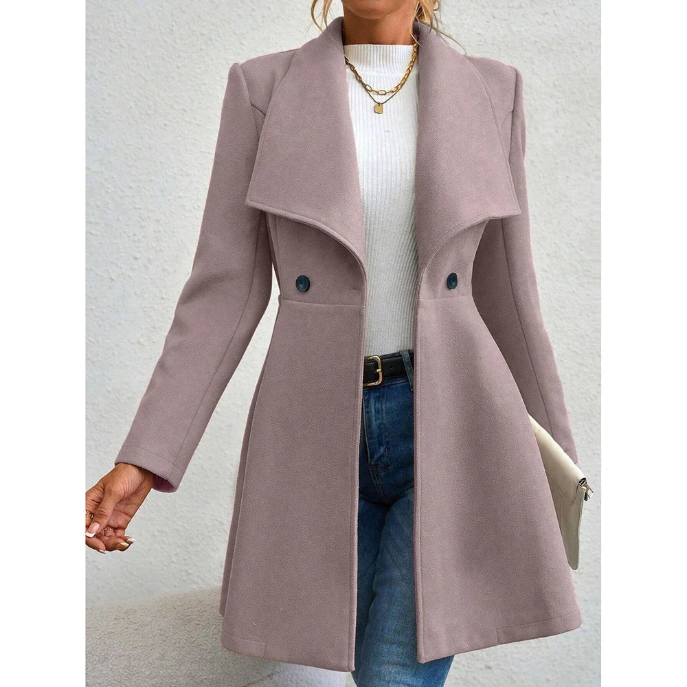 Ullkappa | Traditionell | Medellång | Trenchcoat i ull | Damkappa