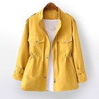 Kort trenchcoat för dam – Clarisse