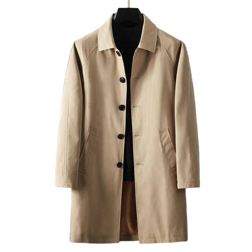 Dam Kort Trenchcoat med Krage - Evig Elegans