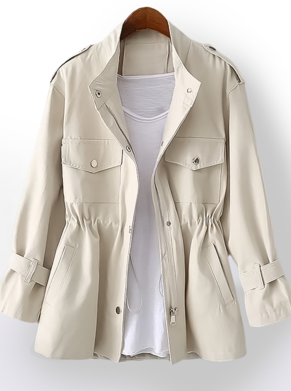 Dam cargo-trenchcoat inför hösten – Patricia